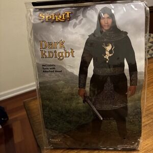 Spirit Halloween Medieval Dark Castle Knight Costume, Adult Medium  Hooded Tunic